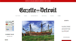 Desktop Screenshot of gazettevandetroit.com