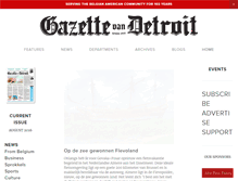 Tablet Screenshot of gazettevandetroit.com